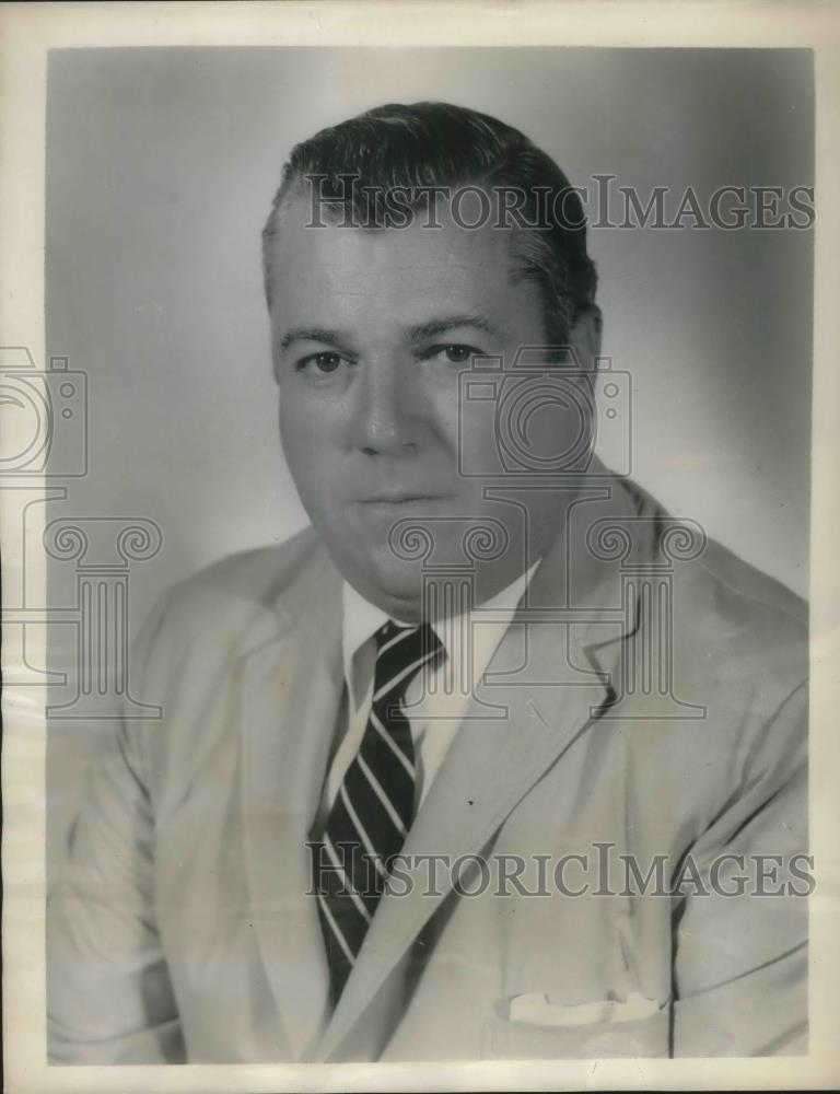 1960 Press Photo John Carter, President of Fairchild Camera and Instrument. - Historic Images