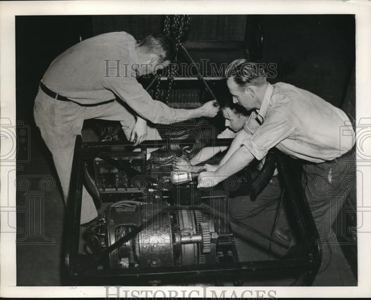 1939 Press Photo D.C/ small cars for Senate subway systeem - nec35166 - Historic Images