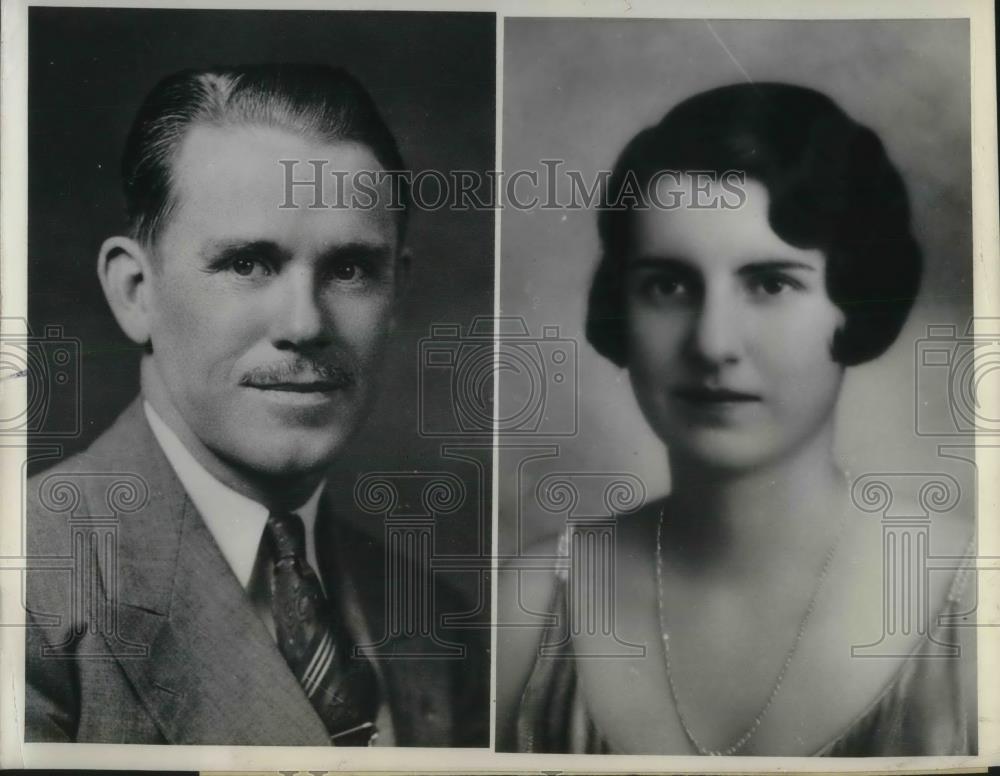 1939 Press Photo LA, Calif. MR &amp; Mrs Charles R McMurray, auto theft - nec38875 - Historic Images