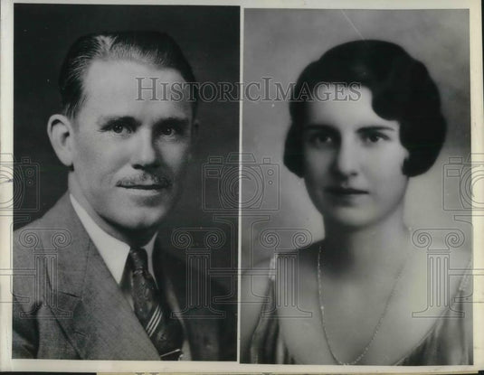 1939 Press Photo LA, Calif. MR & Mrs Charles R McMurray, auto theft - nec38875 - Historic Images
