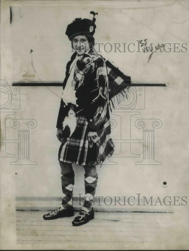 1935 Press Photo Mary Biddle SS Bremer - Historic Images