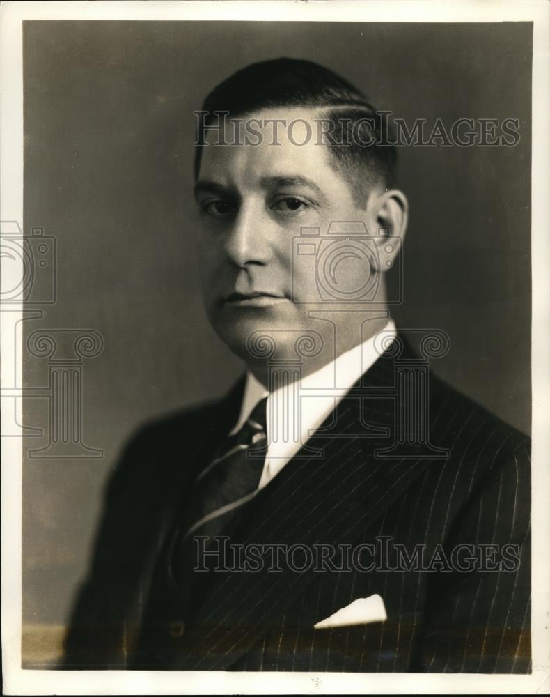 1940 Press Photo A. VanDerZee Vice president of Chrysler Corporation. - Historic Images