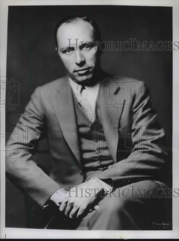 1934 Press Photo Jay Gould general manager of Best Foods Inc - Historic Images