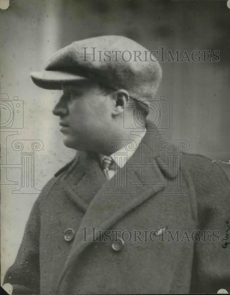 1924 Press Photo Morris Sezman Druggist accused of manslaughter - Historic Images