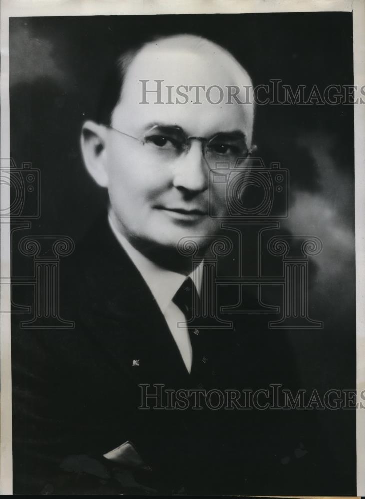 1934 Press Photo Owen M Murray Dallas Texas Mortgage Banker&#39;s Association - Historic Images