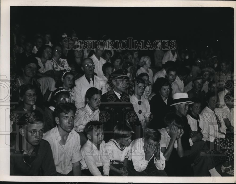 1937 Press Photo attendees of the press and SH papers of Ohio and Safety council - Historic Images