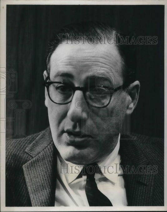 1966 Press Photo Advisor Fred Friendly - nec37651 - Historic Images