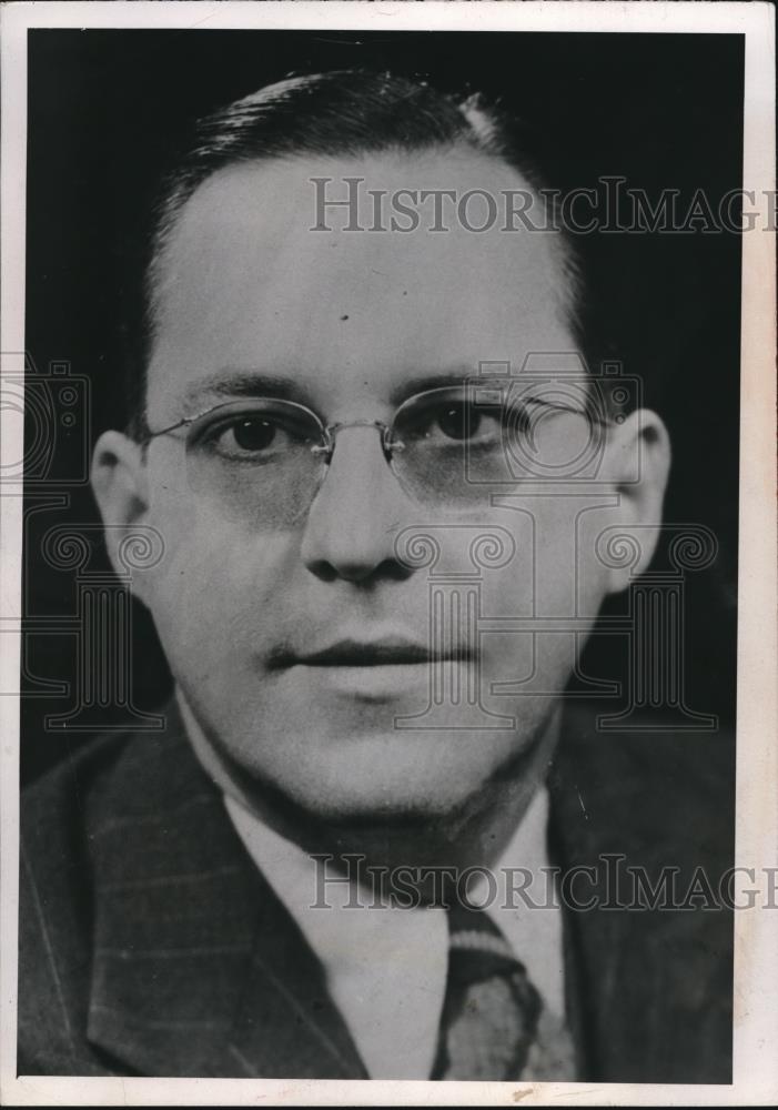 1952 Press Photo Ted Brown, Columbus Secretary of State. - nec32248 - Historic Images