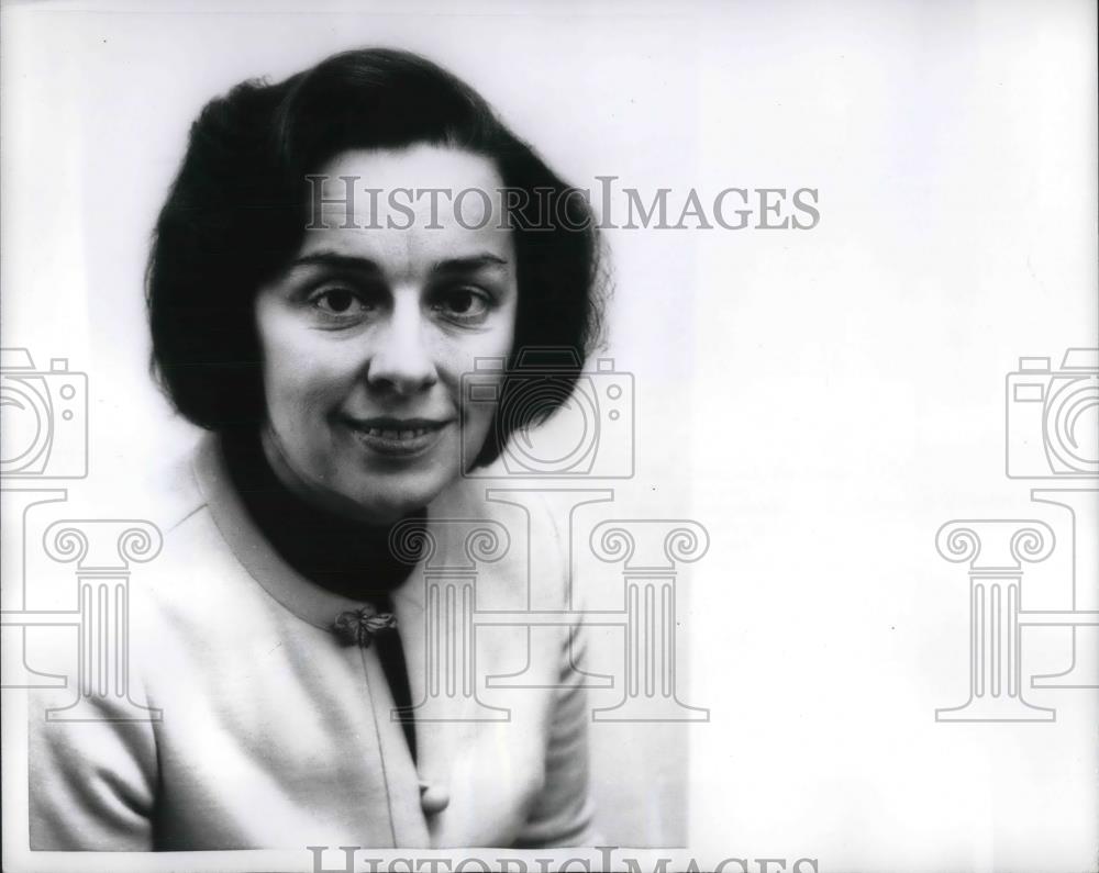 1969 Press Photo NYC, Mrs Jacqueline Grennan Wexler, pres of NY Hunter College - Historic Images