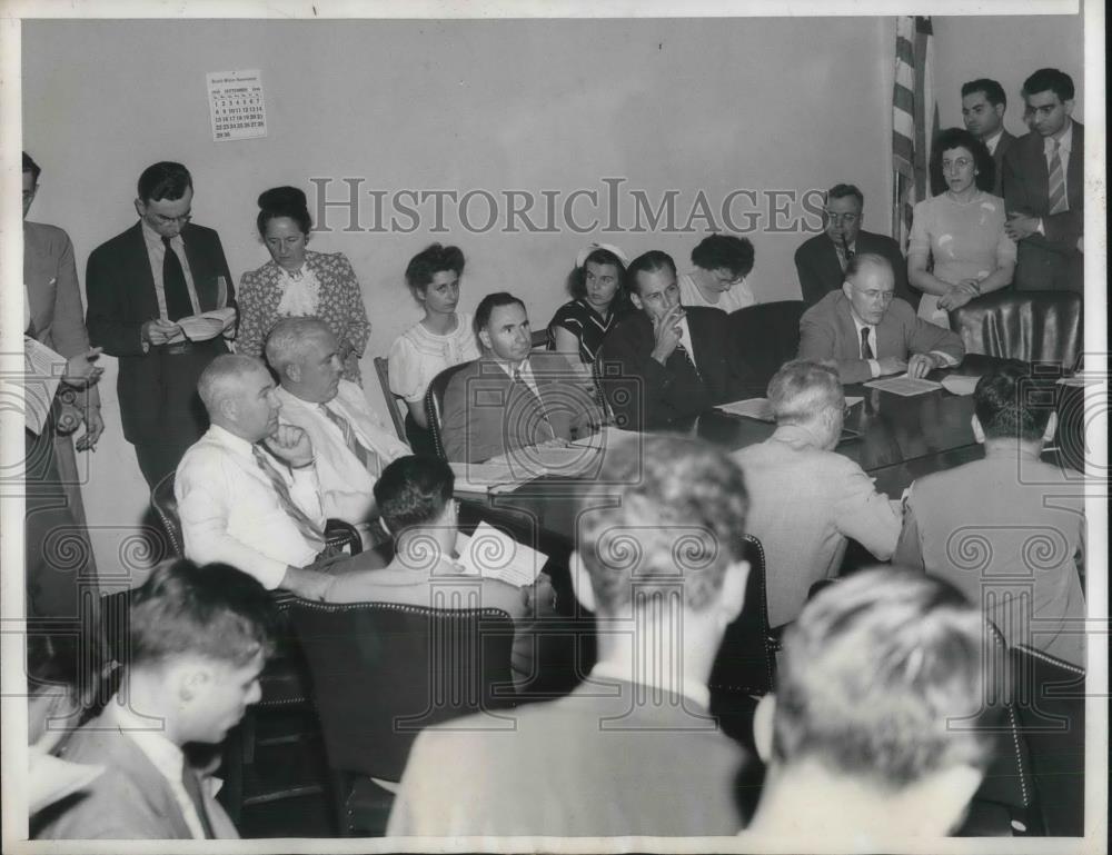 1946 Press Photo Wage Stabilization Board Rejects Pay Raises for AFL Sailors - Historic Images