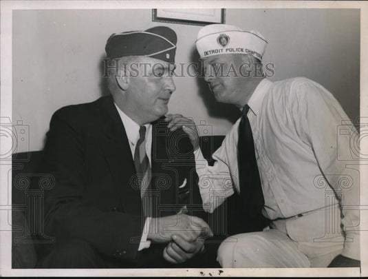 1937 Press Photo George Edmonds Pennsylvania Commander of Order Purple Heart - Historic Images