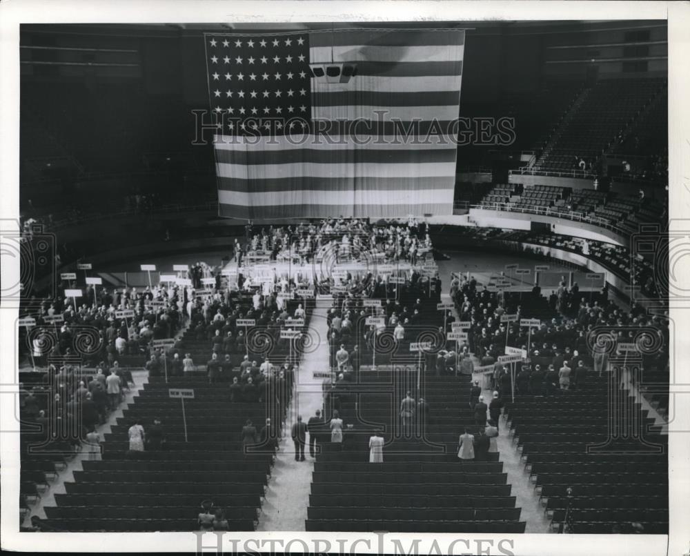 1942 Press Photo Legions &quot;streamlined&quot; war-time convention opens. - nec34352 - Historic Images