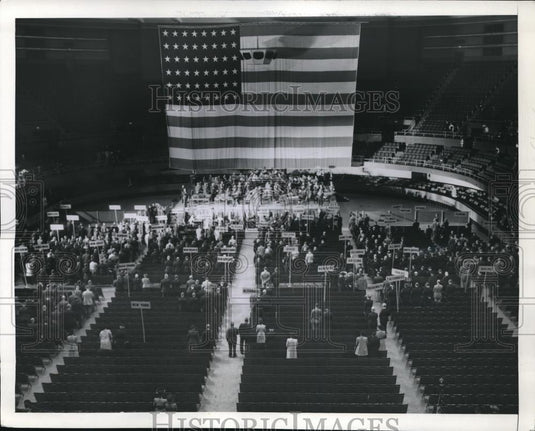 1942 Press Photo Legions "streamlined" war-time convention opens. - nec34352 - Historic Images