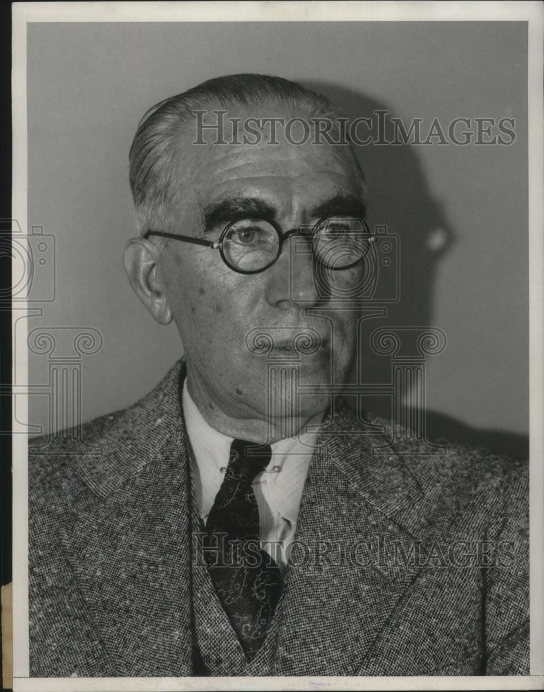 1933 Press Photo James King Steele, writer &amp; lecturer in Chicago - Historic Images