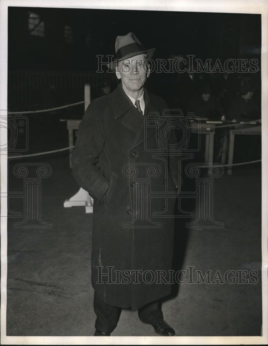 1943 Press Photo Swedish Exchange Liner with repatriated Don Colenan Sims - Historic Images