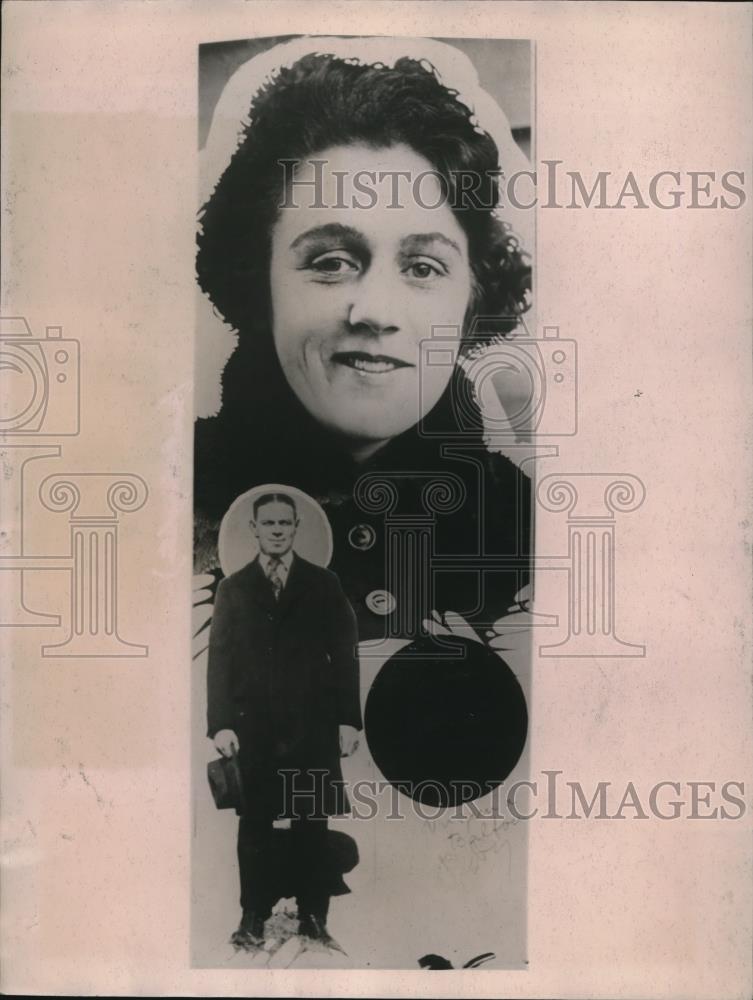 1922 Press Photo Norma Gordon convicted of smashing windows home Arthur Balfour - Historic Images