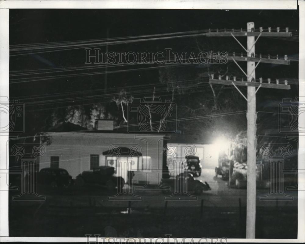 1941 Press Photo Shuts down bawdy house in San Luis Obispo - nec32105 - Historic Images