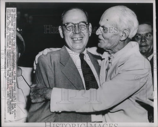 1949 Press Photo Guy Gabrielson elected chairman Republican National Committee - Historic Images