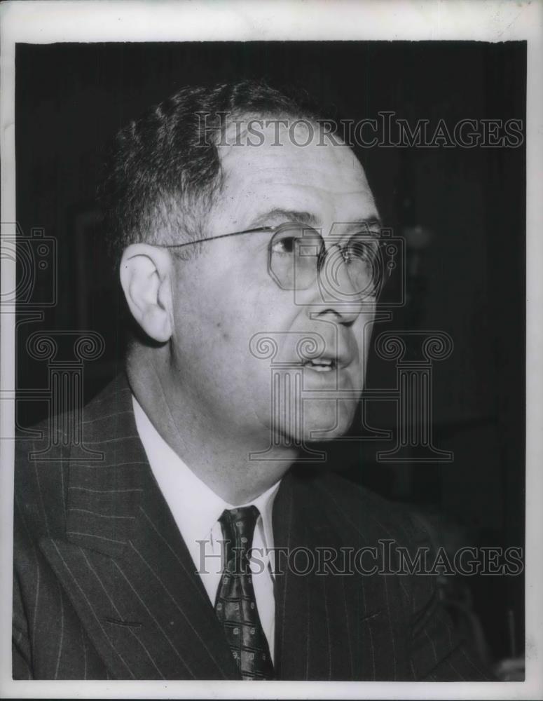 1955 Press Photo Mr Clinton  Anderson at his office - Historic Images