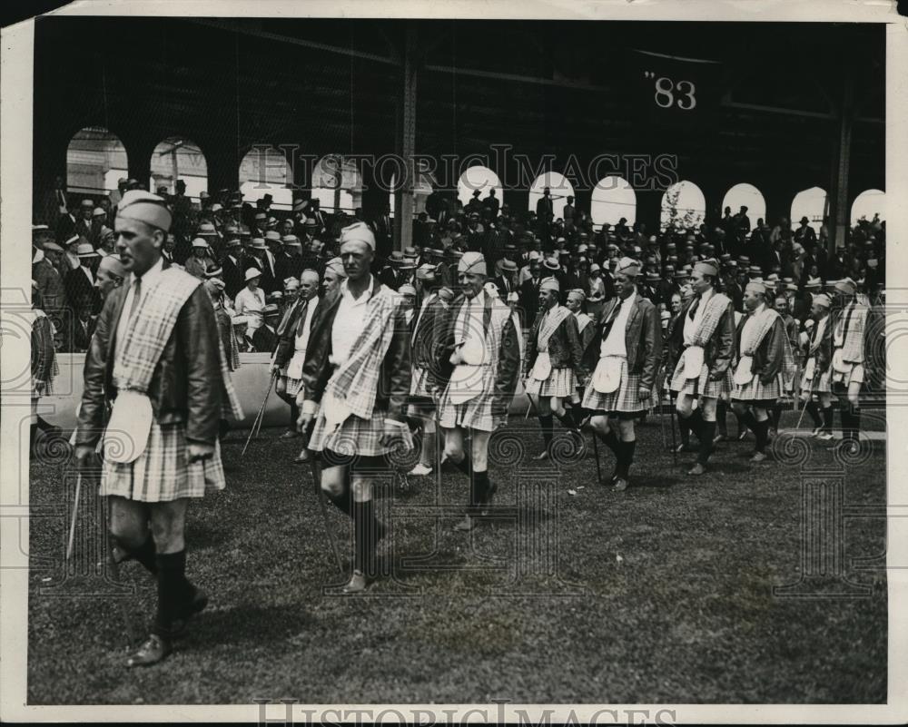 1933 Press Photo Yale Graduates Reunion. - Historic Images