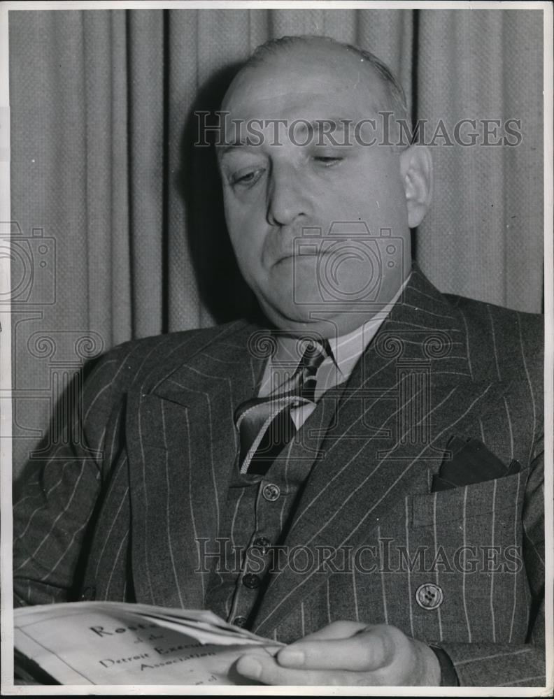 1940 Press Photo Orrin De Moss, Chairman State Liquor Commission - Historic Images