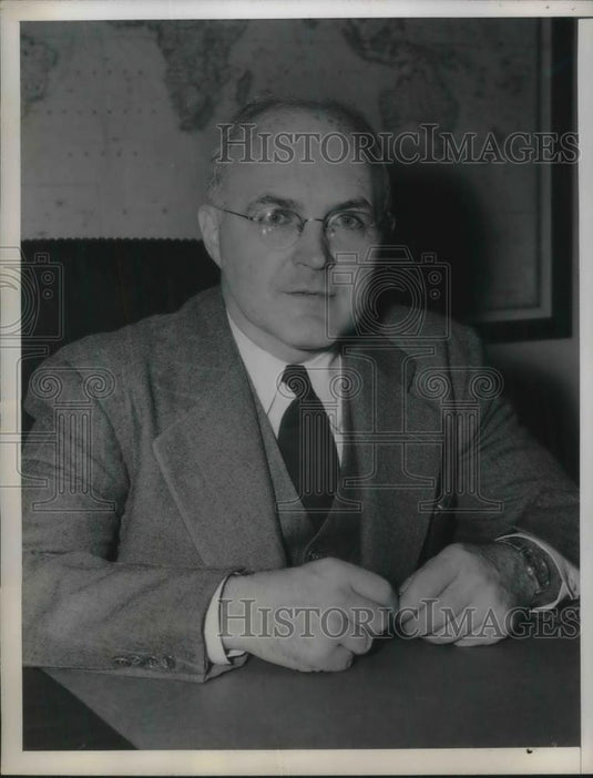 1948 Press Photo Joseph O'Connell, Jr new Chairman of Civil Aeronautics Board - Historic Images