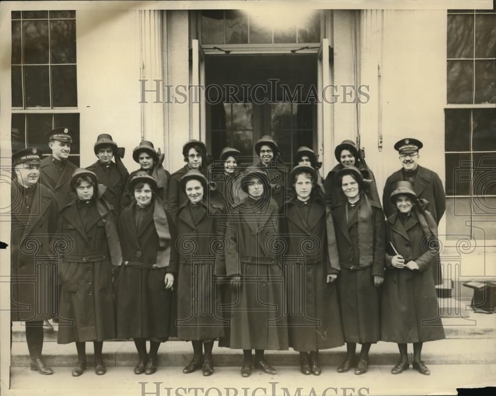 1926 Press Photo Brigade of Salvation Army cadets at training college in NY - Historic Images