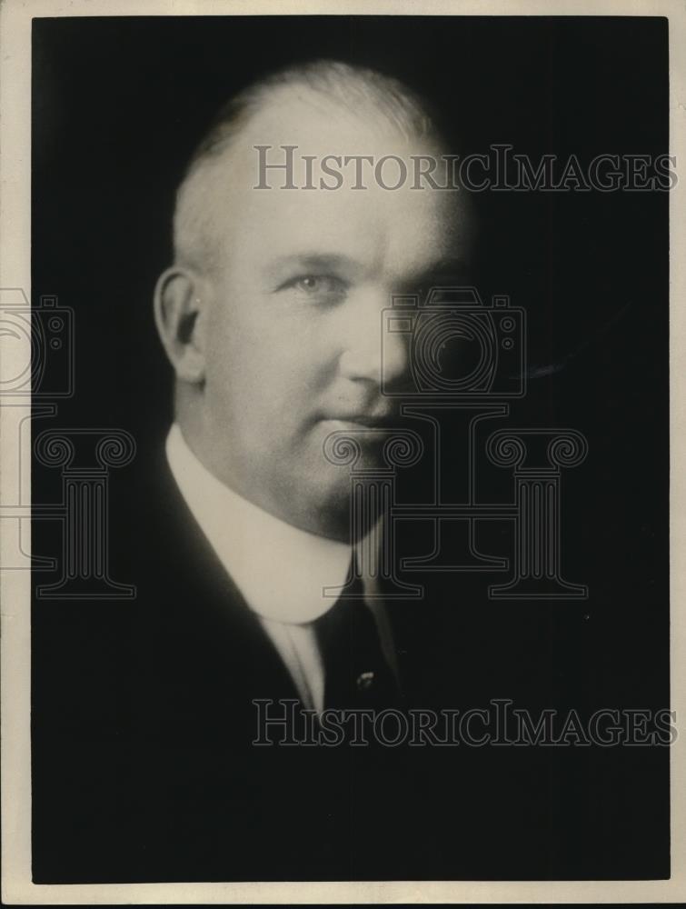 1926 Press Photo George O Relf, Salt Lake City hotel owner - Historic Images
