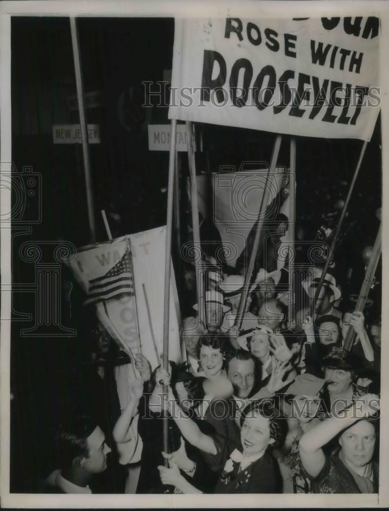 1938 Press Photo Se. Joseph Robinson at Democratic National Convention - Historic Images