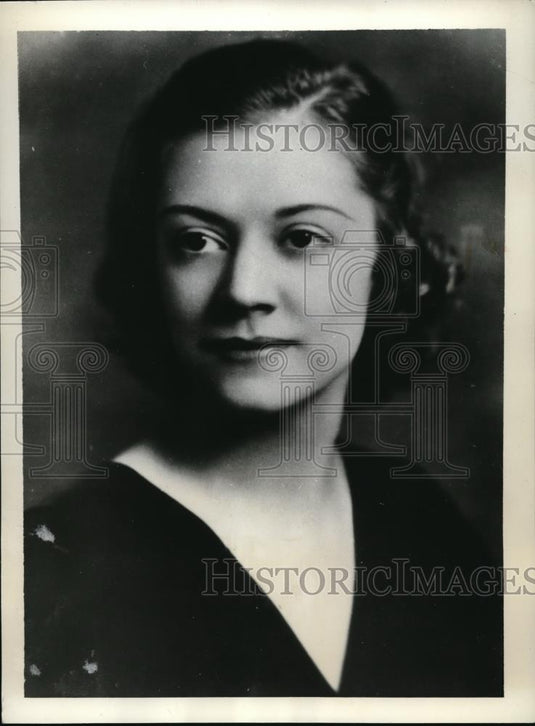 1934 Press Photo Lois Watters plays lead in They Twos to Conquer - Historic Images