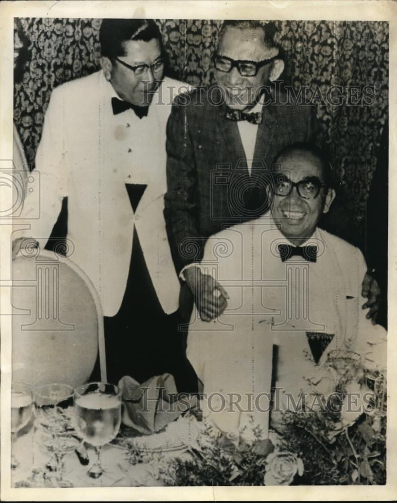 1968 Press Photo Minister Nareiso Ramos restored diplomatic relations. - Historic Images