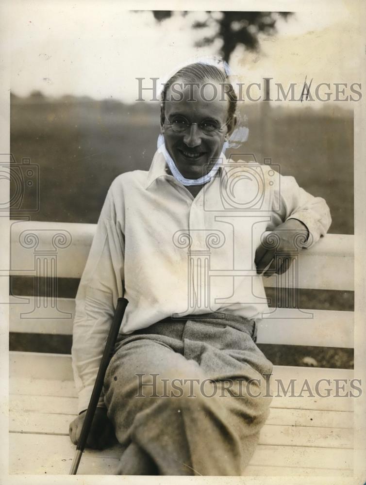 1926 Press Photo John B beck on British Walker Cup team for golf - nec42420 - Historic Images