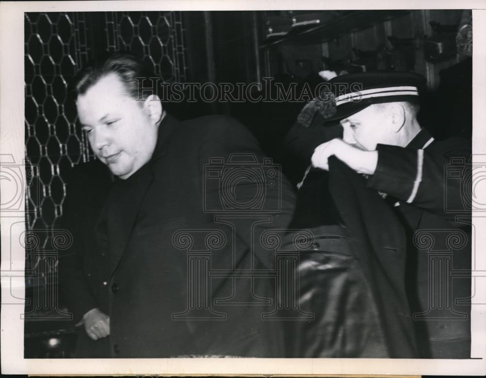 1946 Press Photo First Photograph of the Moscow Mayor Posov to reach the U.S. - Historic Images