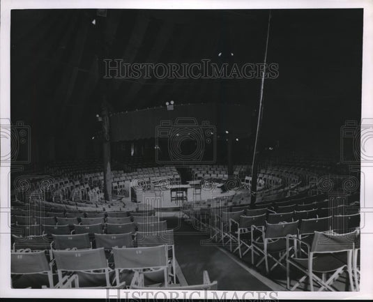 1954 Press Photo Municipal Theater in Philadelphia - nec53779 - Historic Images