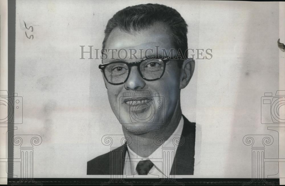 1965 Press Photo John Yardley St Louis Missouri Astronaut Space Engineer - Historic Images