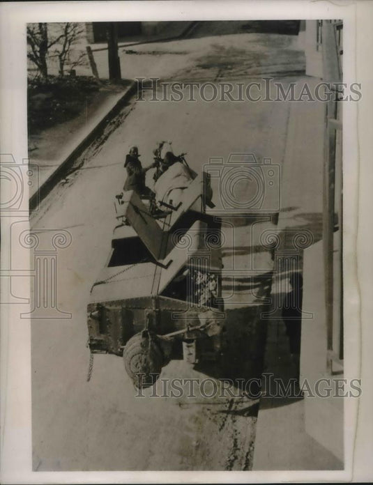 1940 Press Photo Modern sanitation in Sidi Bel Abbes, Algiers - Historic Images