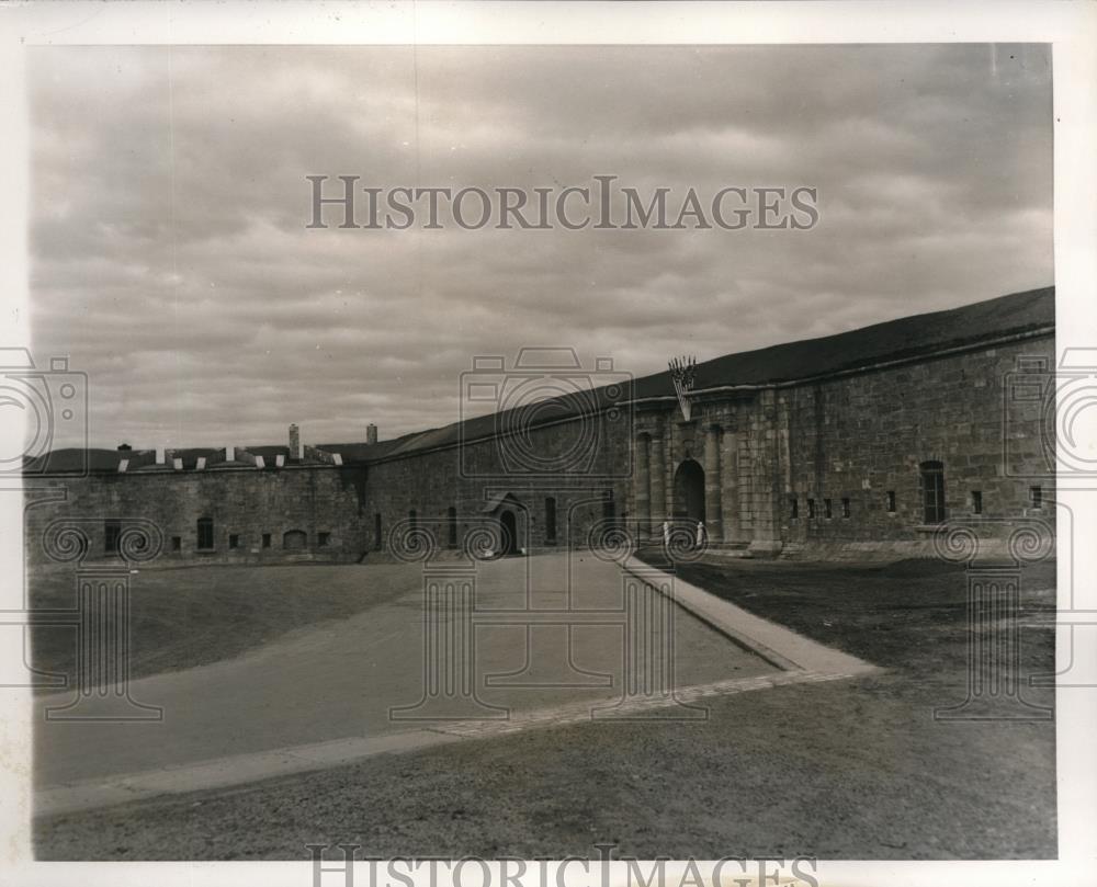 1939 Press Photo View of Citadel, historic Quebec fortification - nec53692 - Historic Images