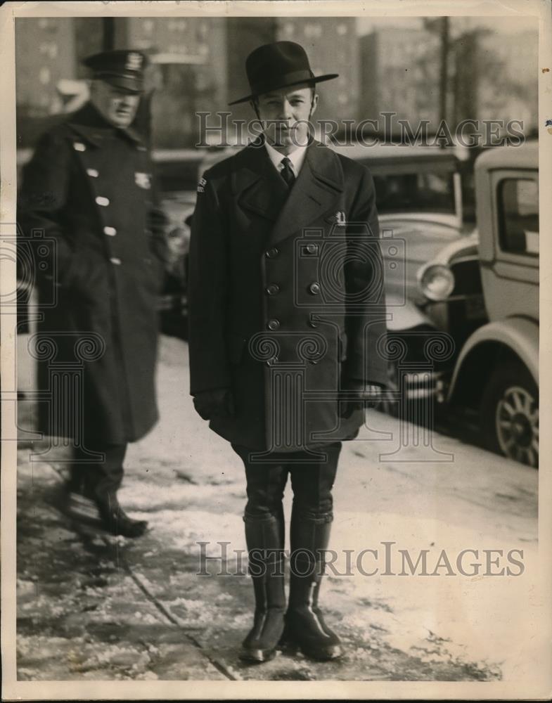 1929 Press Photo Dick Ray, noted indian athlete with  fleet challenge teams. - Historic Images