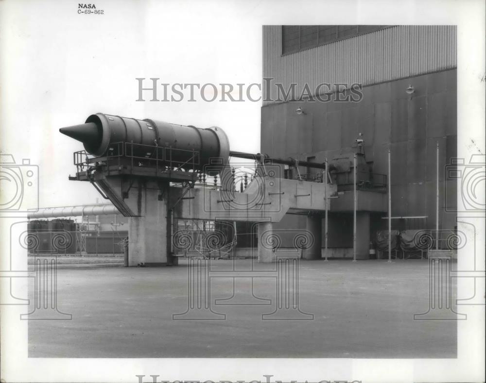 1900 Press Photo Largest Fan Acoustic Testing Facility - Historic Images