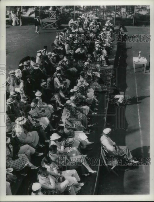 1934 Press Photo Miami & Singles Championship on Miami - nec38685 - Historic Images