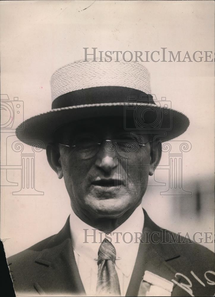 1928 Press Photo Jack Moakley Olympic coach - nec54001 - Historic Images