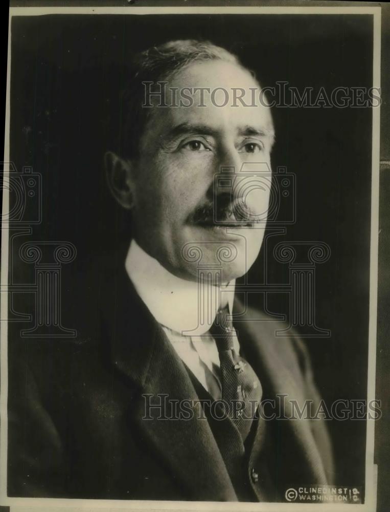 1922 Press Photo Baron Romano Avezzano, Italian Amb to US - nec49010 - Historic Images