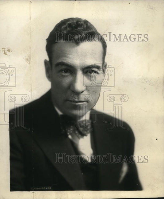 1930 Press Photo Major Clarence M. Young portrait - Historic Images