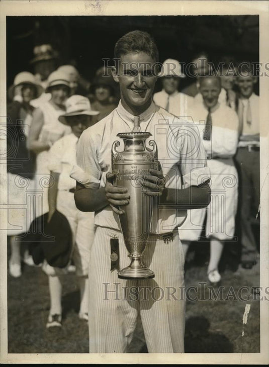 1931 Press Photo H L Beyer Jr Won Pennsylvania State Amateur Golf Championship - Historic Images