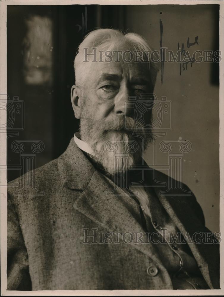 1921 Press Photo Gustav Lwidenth, distinguished men - nec47431 - Historic Images