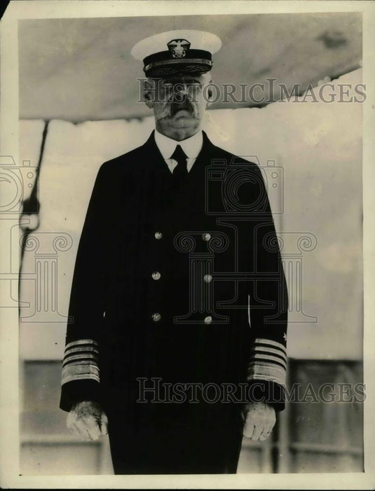 1926 Press Photo Admiral Charles F. Hughes USN - Historic Images