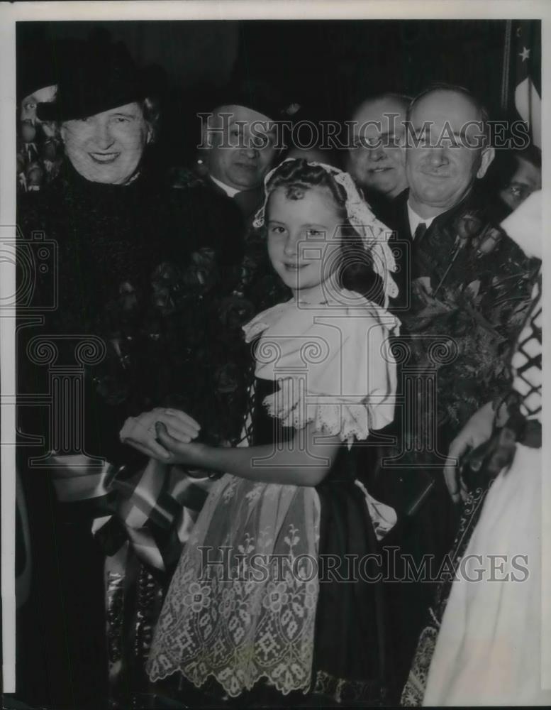 1939 Press Photo Chicago, Dr Deuard Benes &amp; wife, Former Czech president - Historic Images