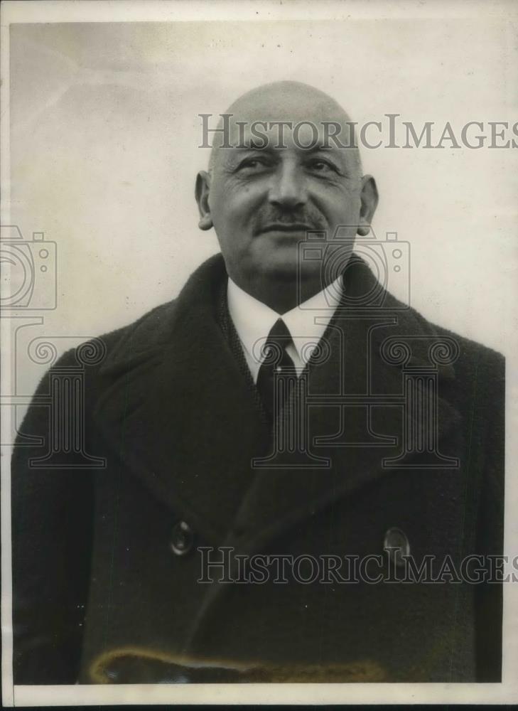 1925 Press Photo Dr. Rudolph Siechart Chancellor of Australian Exchequer. - Historic Images