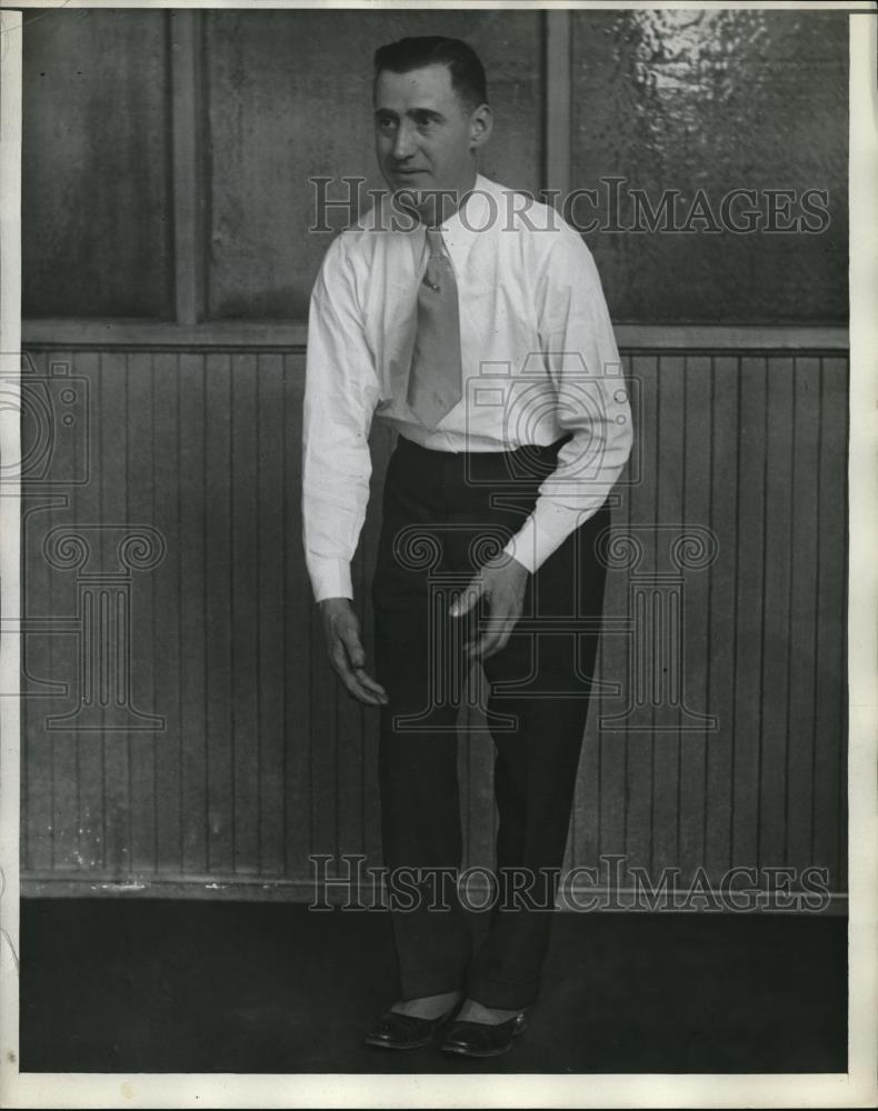 1932 Press Photo Ed Strung NEA Engraver - Historic Images