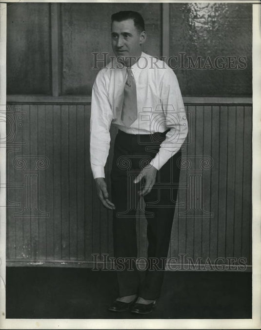 1932 Press Photo Ed Strung NEA Engraver - Historic Images